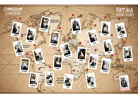 Maturitní tablo Cestování po světě