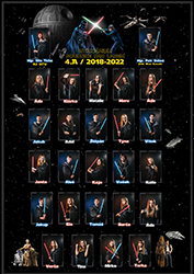 Maturitní tablo Star Wars a Hvězdné války